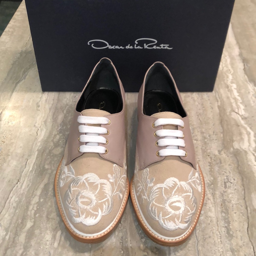 Oscar de la Renta oxford shoes